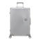 American Tourister trolley Soundbox Alu 77 cm. zilverkleurig