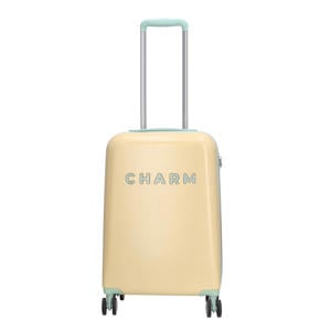 trolley Capetown 55 cm. lichtgeel