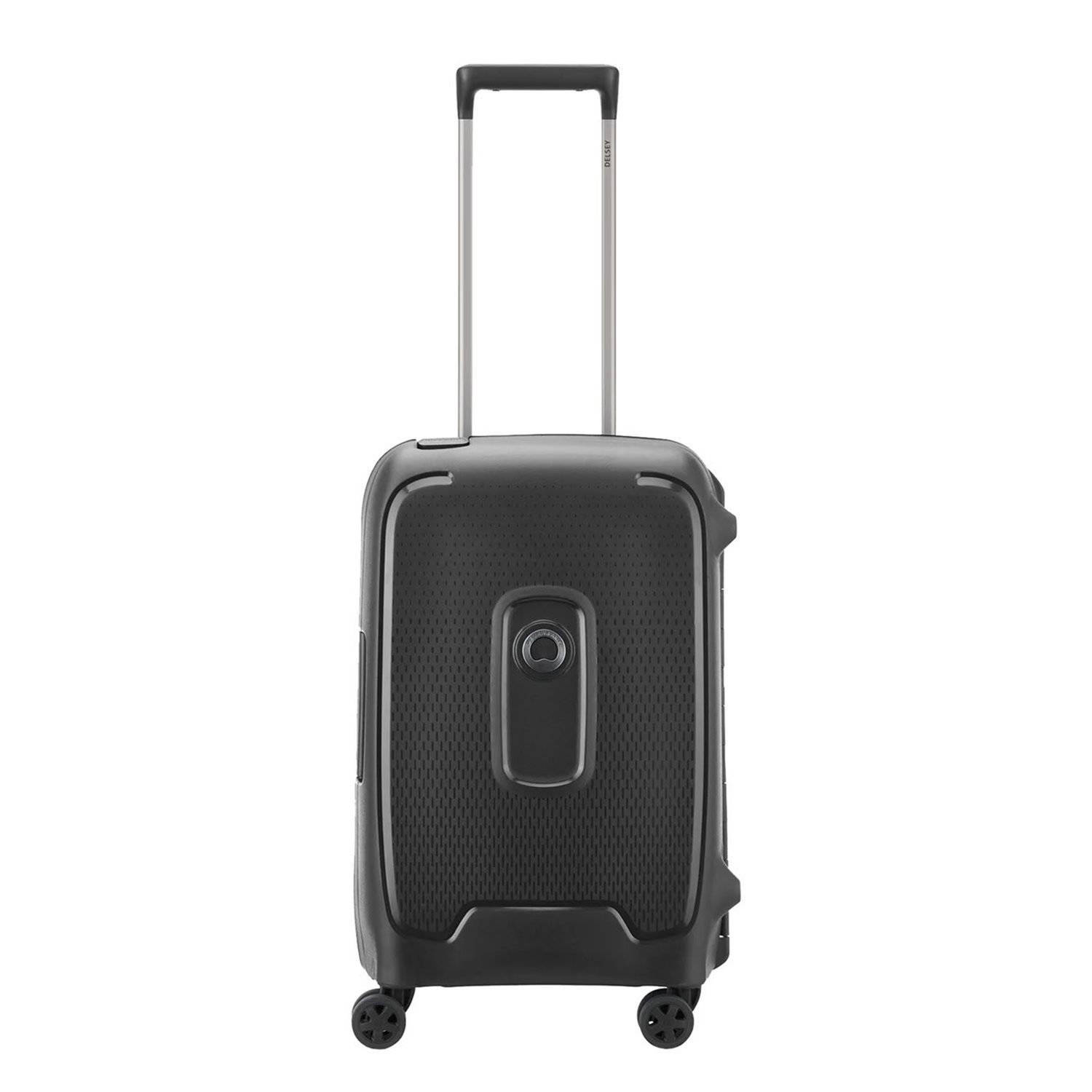 Delsey Zwarte Koffers Lichtgewicht Black Heren