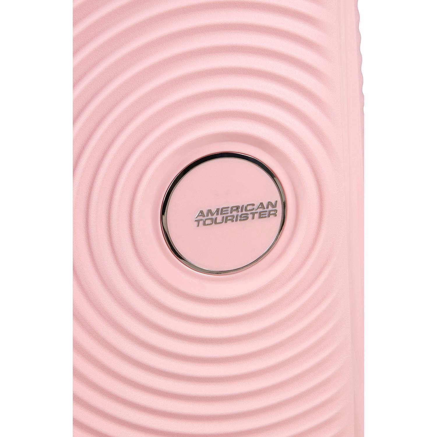 American Tourister trolley Soundbox Mini 47 cm. lichtroze