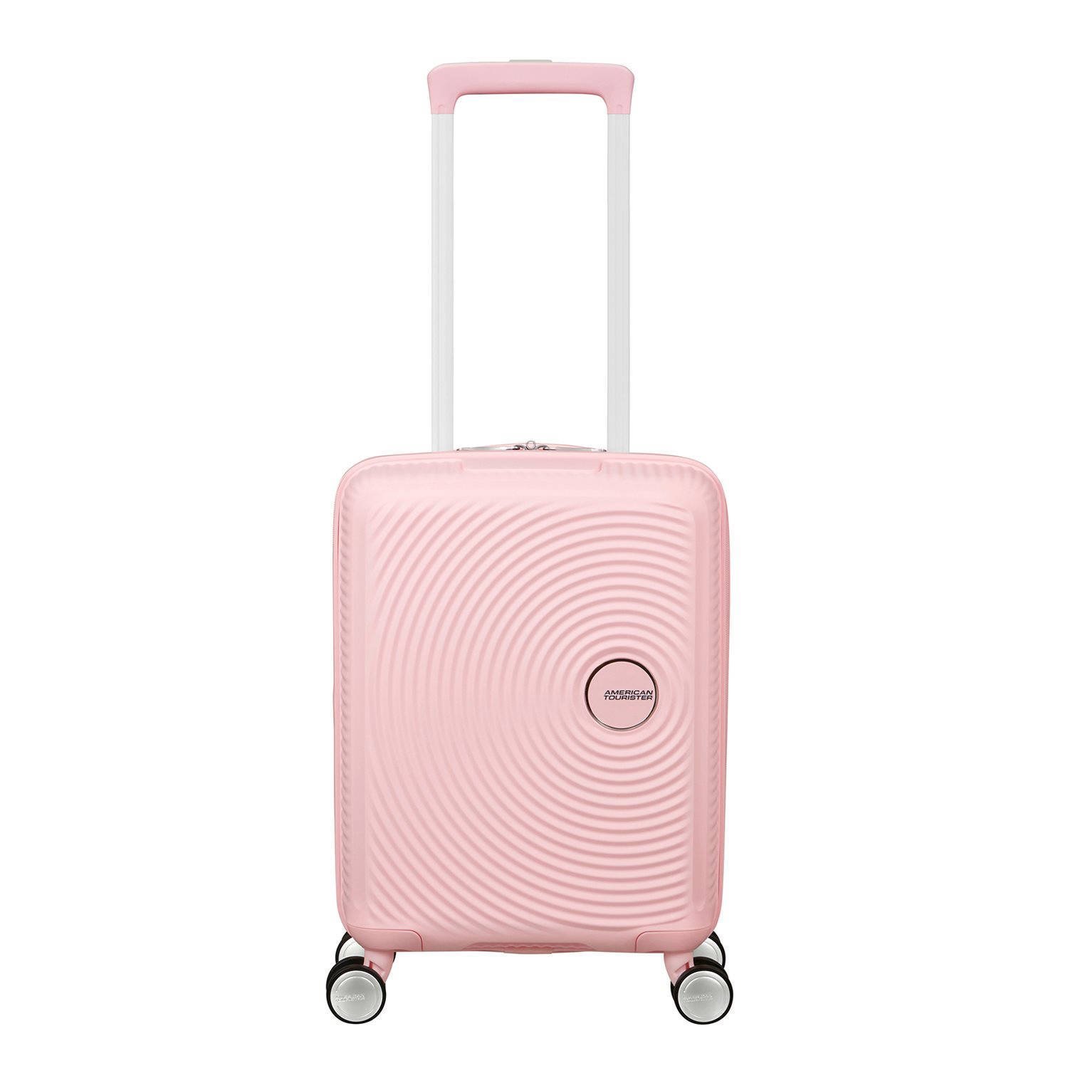 American Tourister trolley Soundbox Mini 47 cm. lichtroze