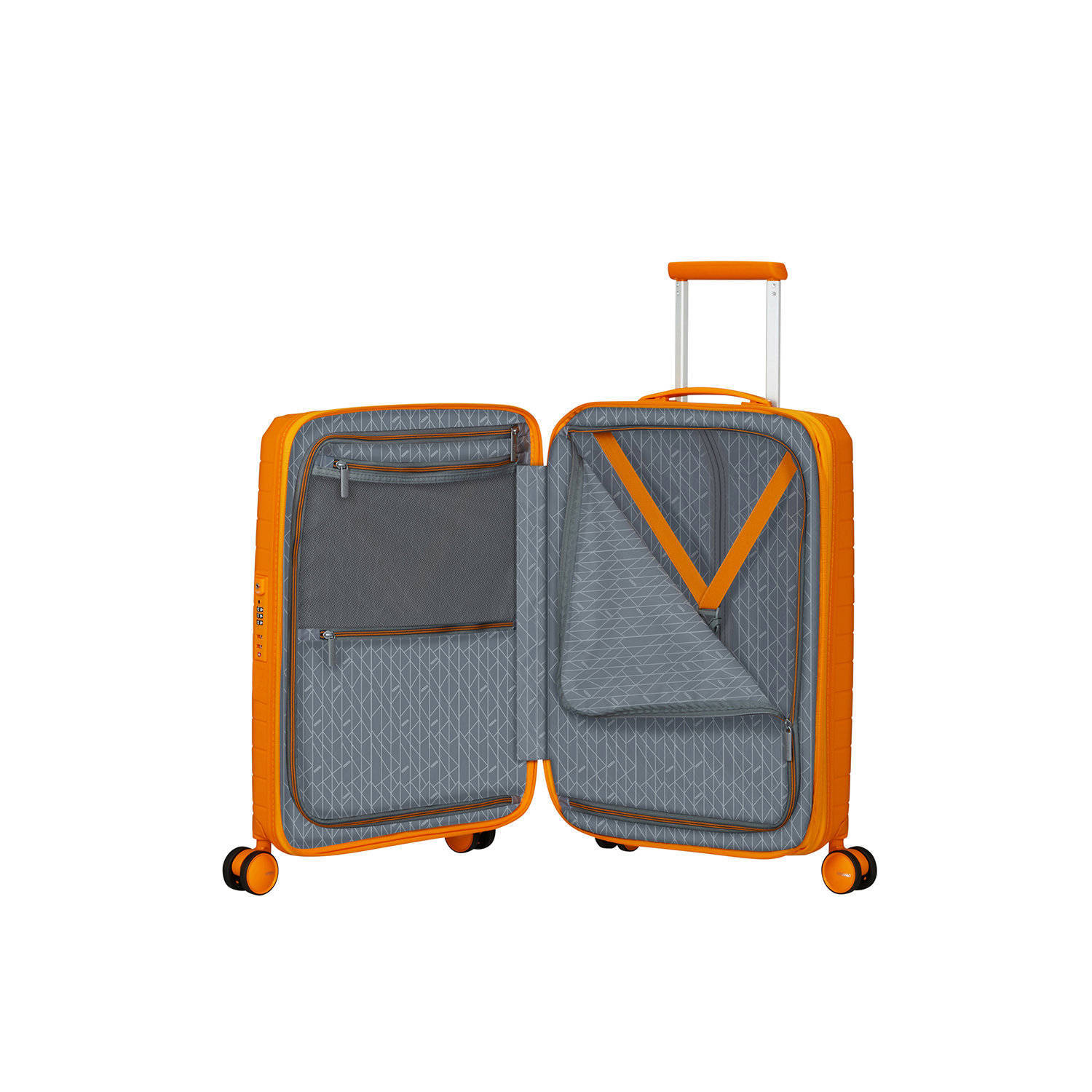 American Tourister trolley FastForward 55 cm. Expandable oranje