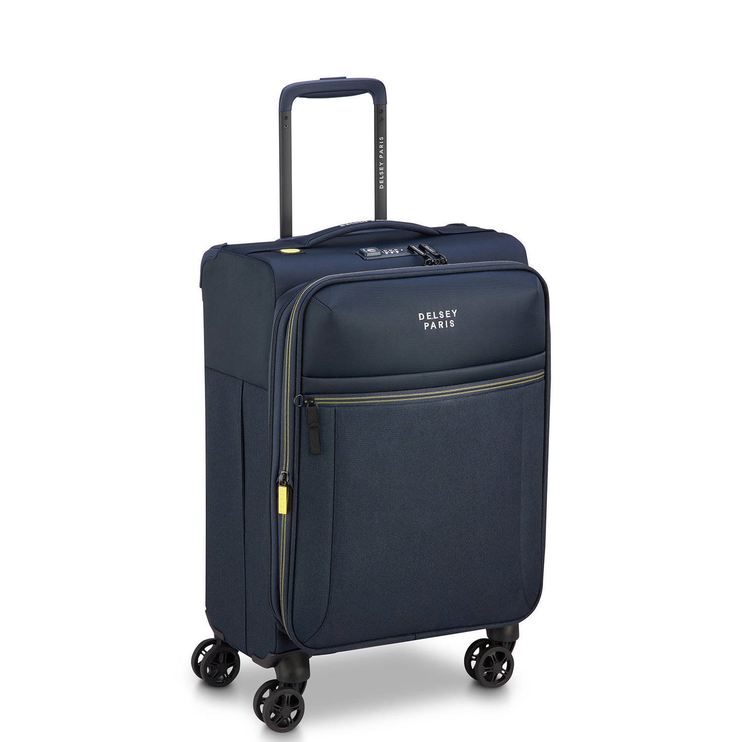 Delsey trolley Brochant 55 cm. donkerblauw