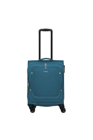 trolley Umbria 55 cm. blauw