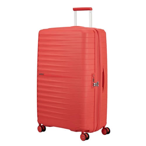 American Tourister trolley FastForward 78 cm. Expandable koraalrood afbeelding