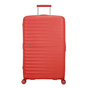 trolley FastForward 78 cm. Expandable koraalrood
