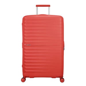 trolley FastForward 78 cm. Expandable koraalrood