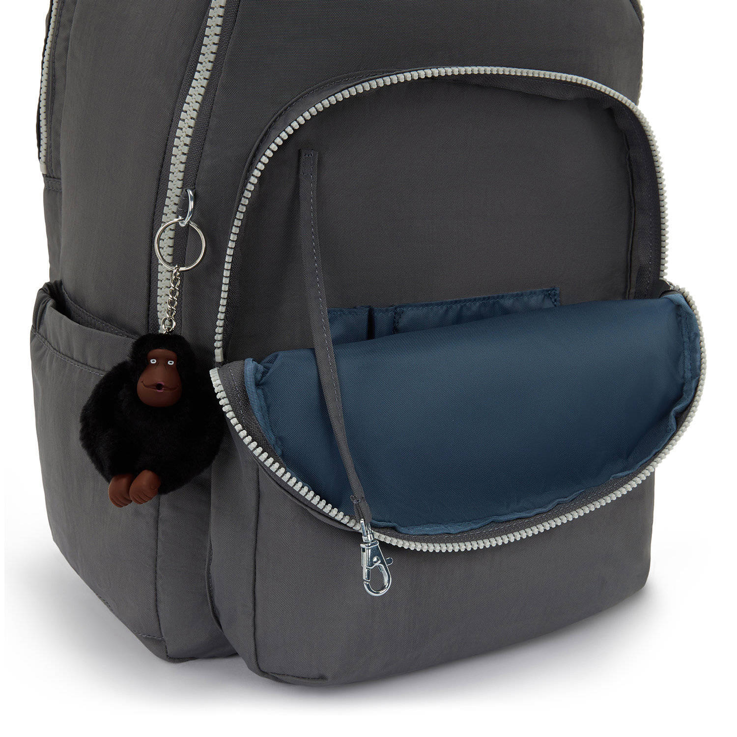 Kipling rugzak Seoul College Extra grijs