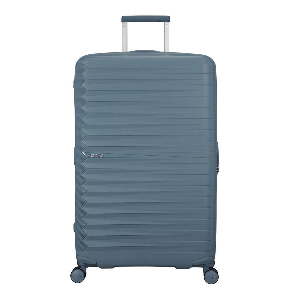 American Tourister trolley FastForward 78 cm. Expandable blauw