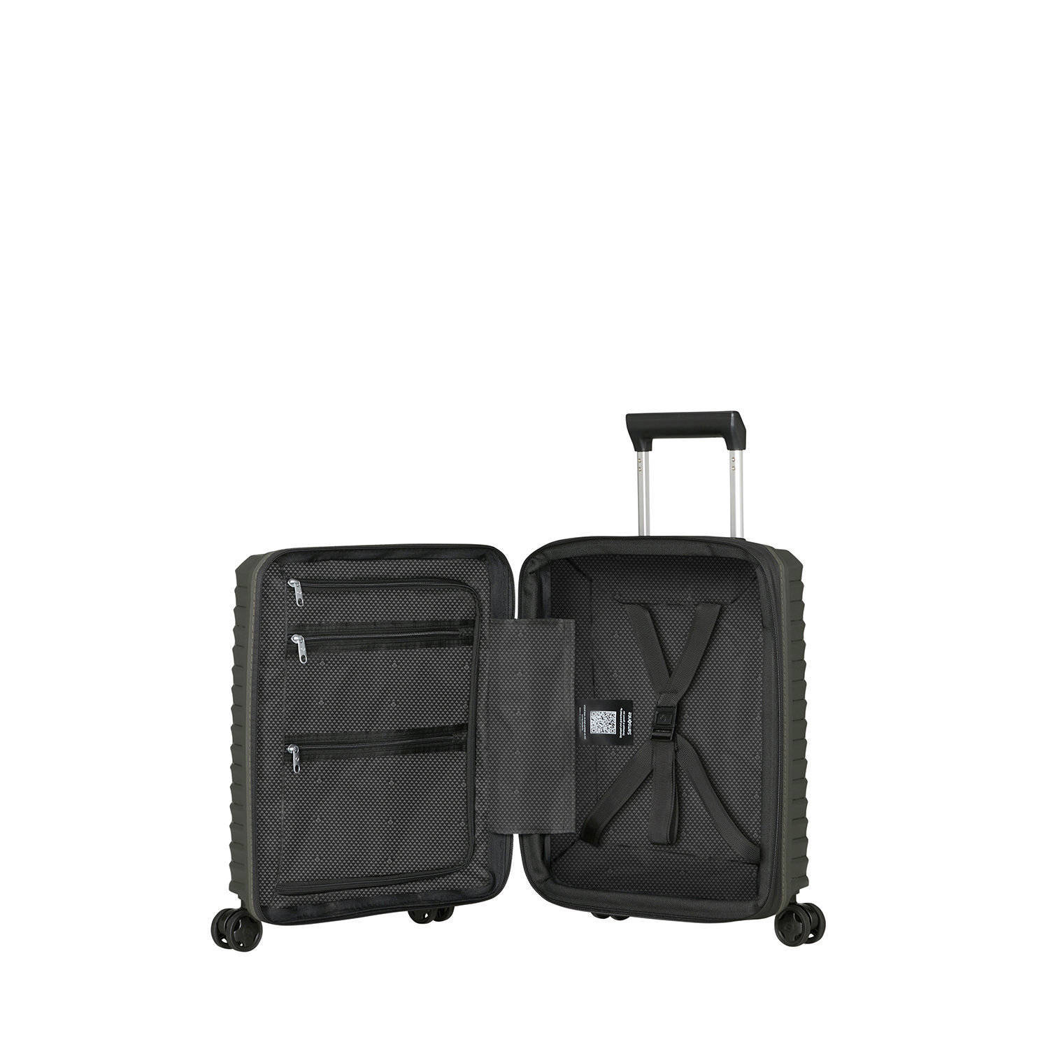 Samsonite trolley Upscape 45 cm. Expandable kaki