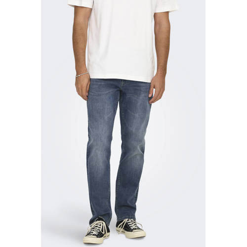 ONLY & SONS ONSWEFT regular fit jeans special blue grey denim afbeelding