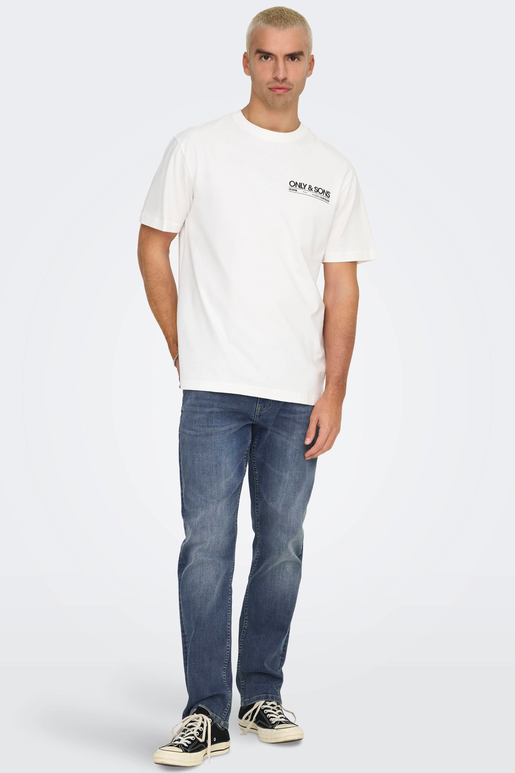 ONLY & SONS regular fit jeans ONSWEFT dark grey denim ONLY & SONS regular fit jeans ONSWEFT dark grey denim