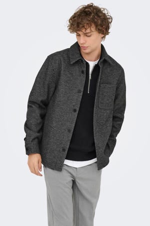 overshirt grijs