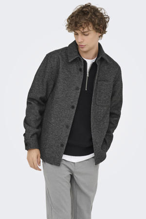 overshirt grijs