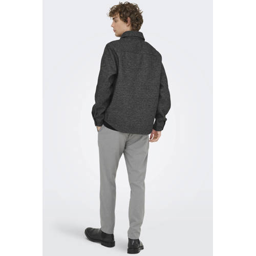 ONLY & SONS overshirt grijs afbeelding
