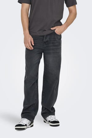 ONSFADE loose fit jeans washed black