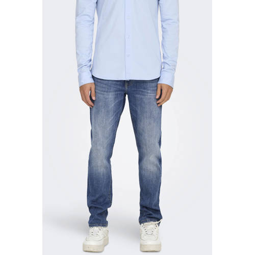 ONLY & SONS ONSWEFT regular fit jeans medium blue denim afbeelding