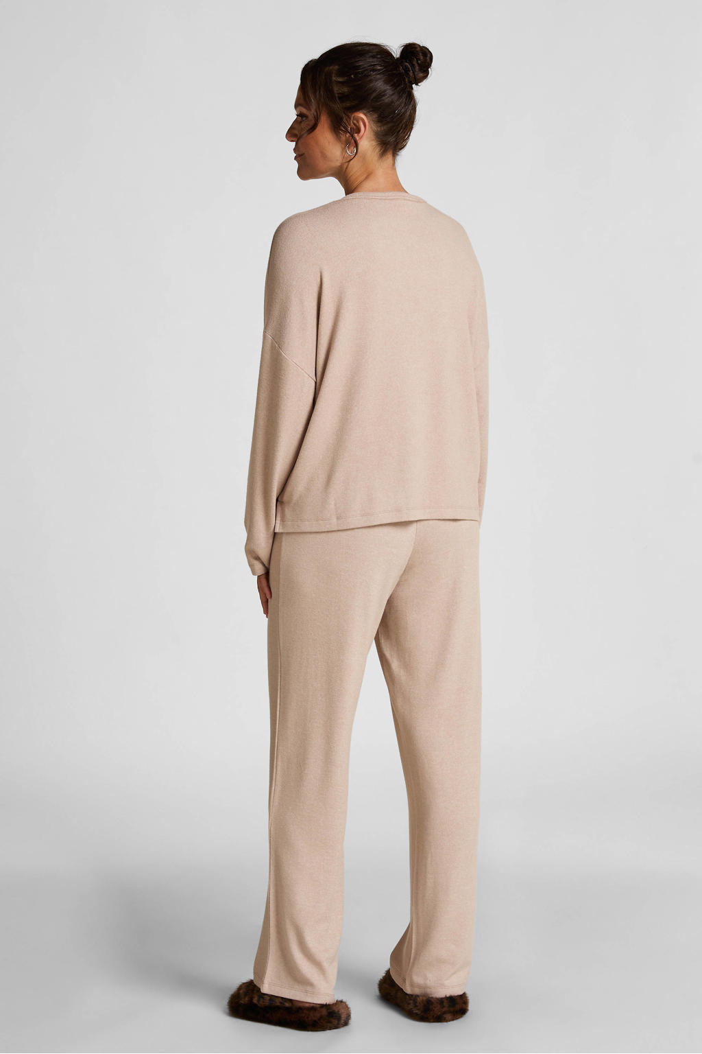Hunkemöller pyjamatop beige