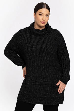 pullover zwart met lurex