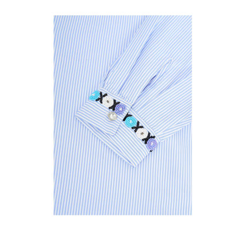 YOEK blouse lichtblauw afbeelding