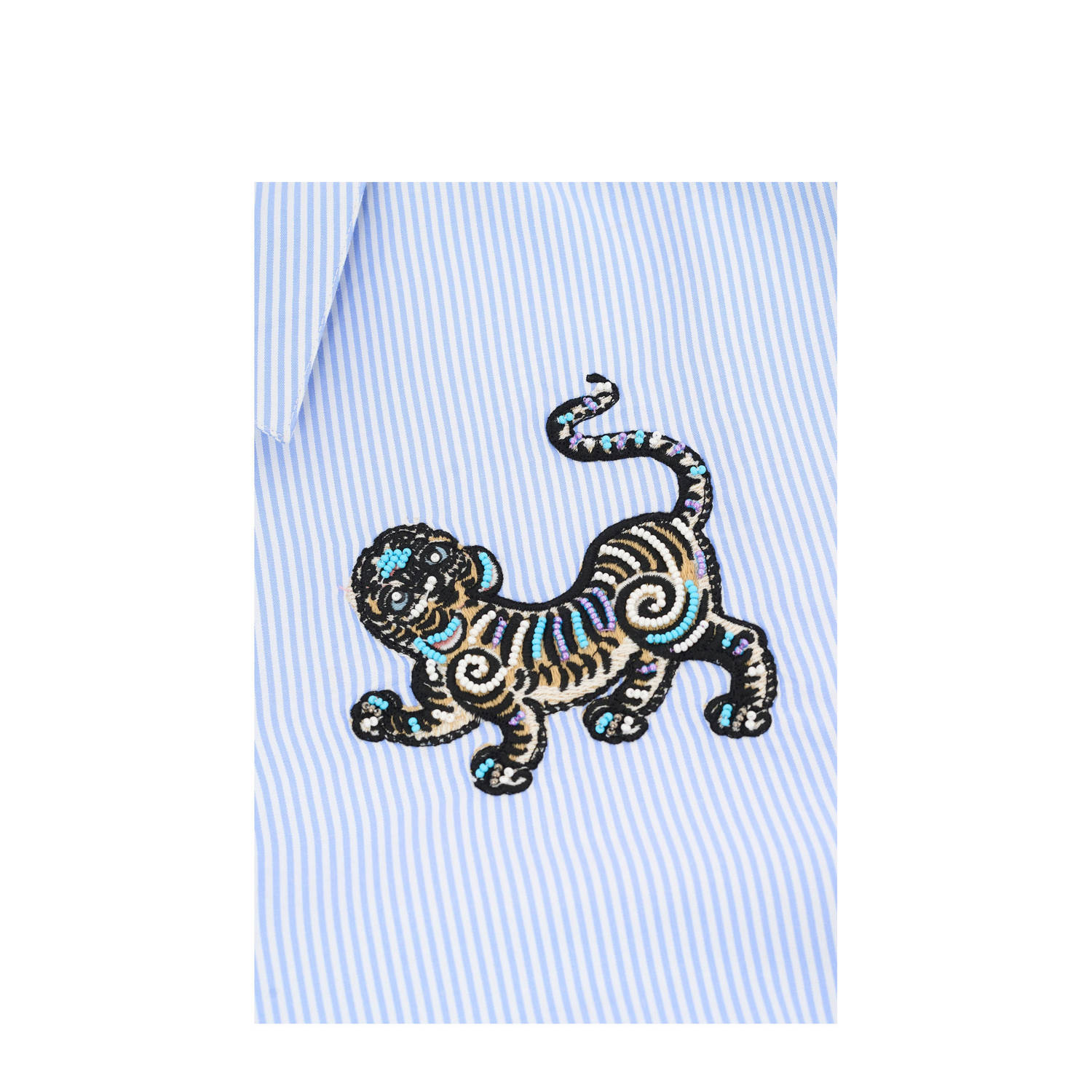 YOEK blouse lichtblauw