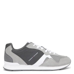 suède sneakers grijs