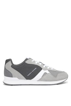 suède sneakers grijs