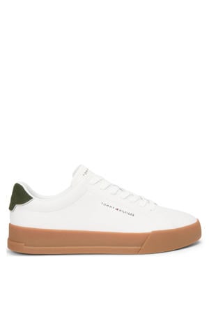 leren sneakers wit