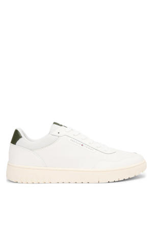 leren sneakers ecru