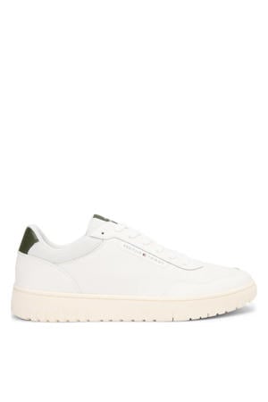 leren sneakers ecru