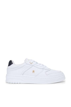leren sneakers wit