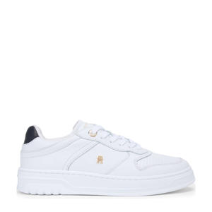 leren sneakers wit