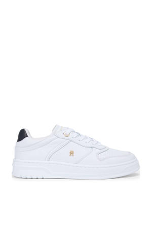 leren sneakers wit