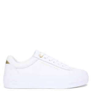 leren sneakers wit