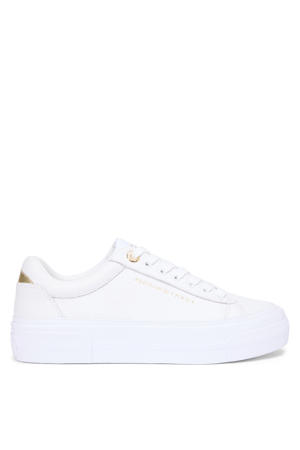 leren sneakers wit