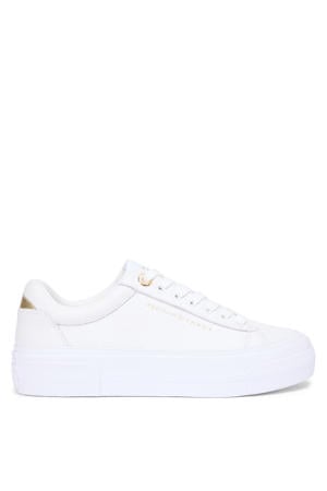 leren sneakers wit
