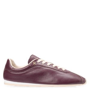 leren sneakers bordeaux