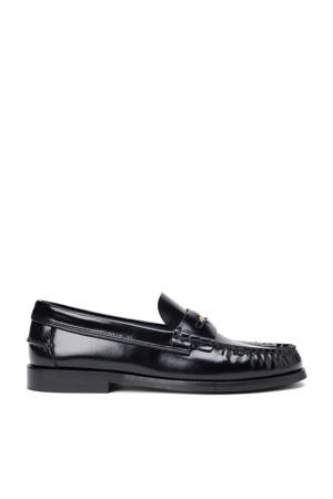leren loafers zwart