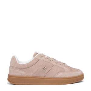 suède sneakers oudroze