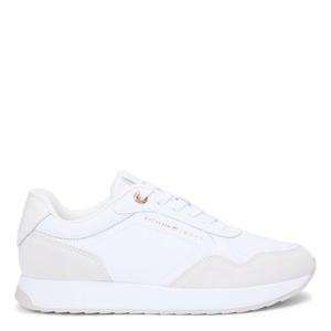 leren sneakers wit