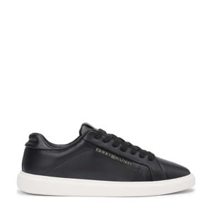 leren sneakers zwart