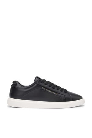 leren sneakers zwart