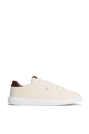 leren sneakers ecru
