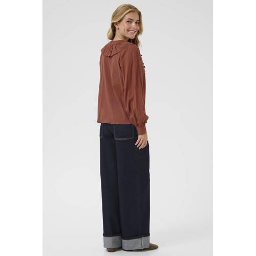 Kaffe blouse brons afbeelding