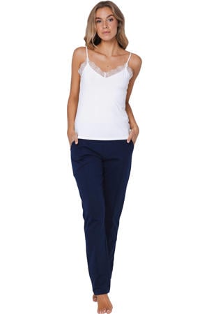 pyjamabroek donkerblauw