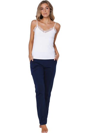 pyjamabroek donkerblauw