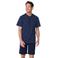 Pastunette for men shortama donkerblauw