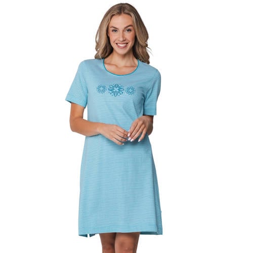 Pastunette nachthemd turquoise afbeelding