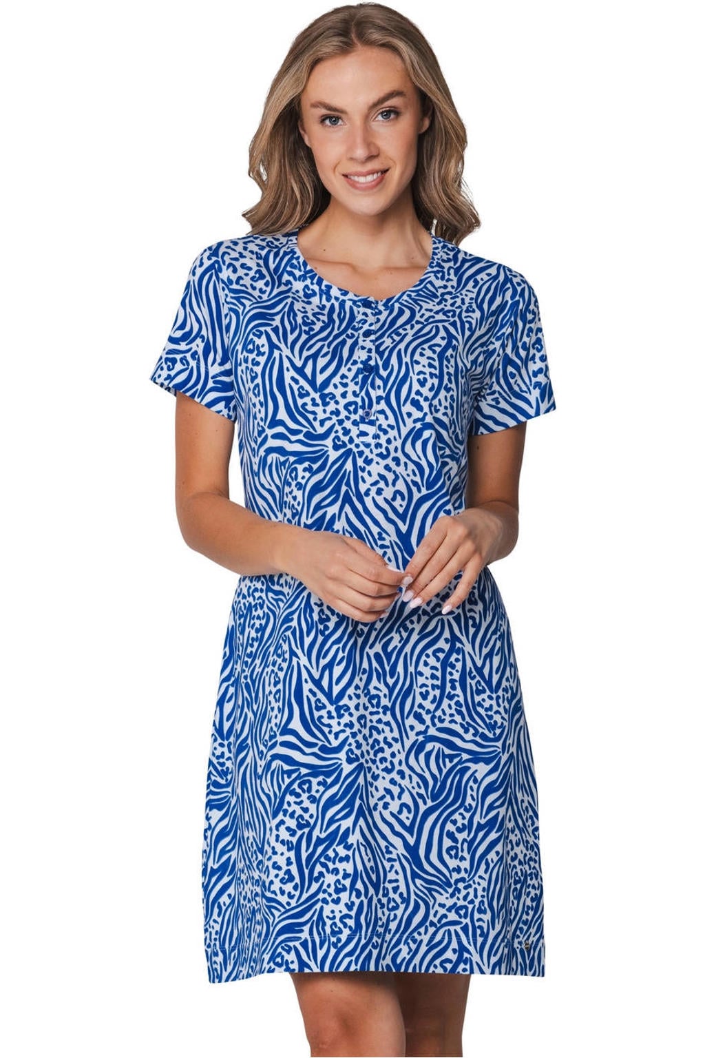 Rebelle nachthemd blauw