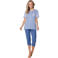 Pastunette pyjama blauw